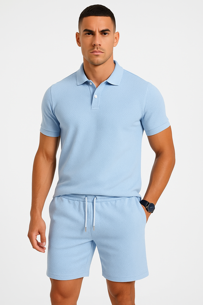 Heren polo shirts zomer sport casual effen – Siem