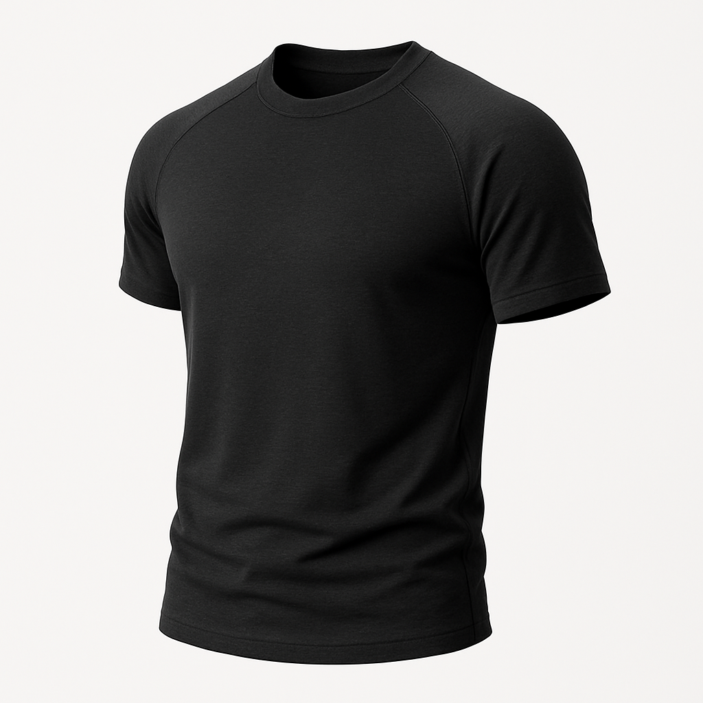 T-shirt heren ademend korte mouwen gespierde fit – Dewitt