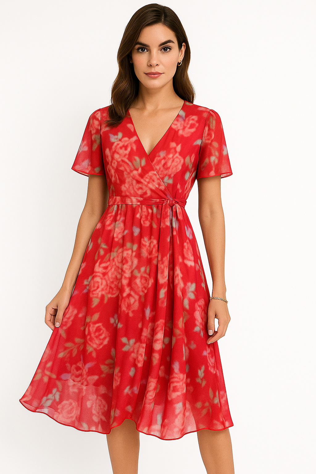 Boho zomerjurk met kleurverloop en comfort – Leanne