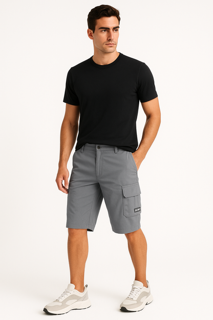 Schneldrogende cargo shorts voor heren met zakken – Thijmen