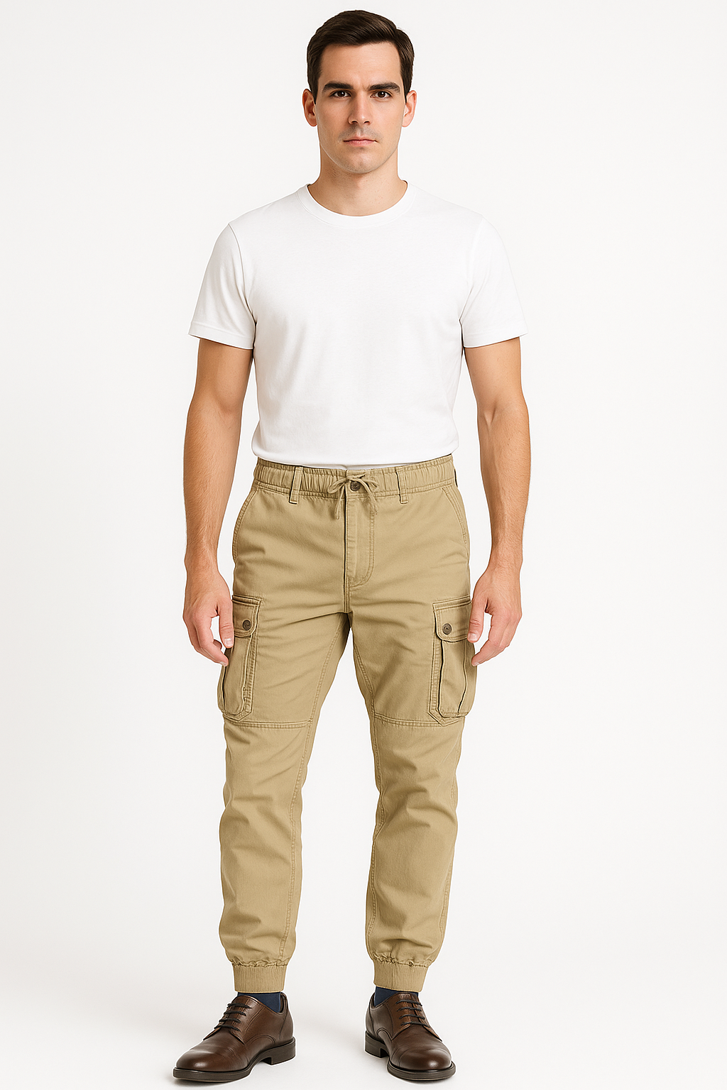 Cargo broek heren comfortabel met ruime zakken – Bart