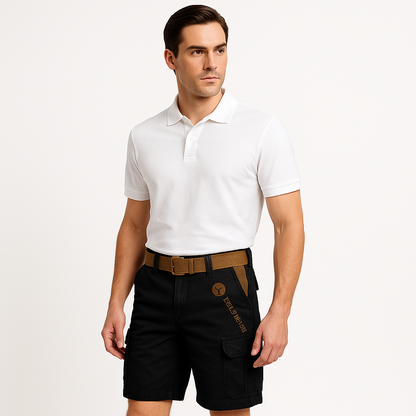 Heren cargo shorts met ruime zakken – William