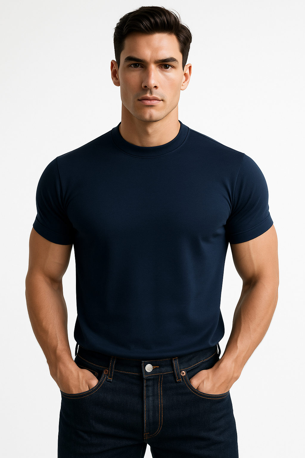 Spier-T-shirt voor heren, ademend, strak en stijlvol – Coen