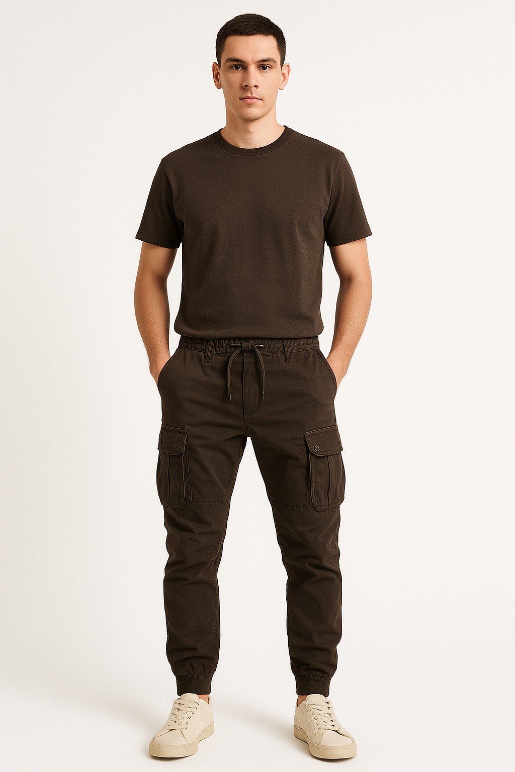 Cargo broek heren comfortabel met ruime zakken – Bart