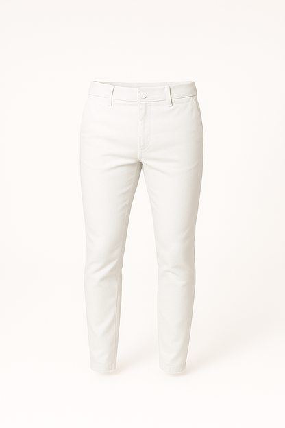Comfortabele herenbroek met elastische taille en zakken – Joris
