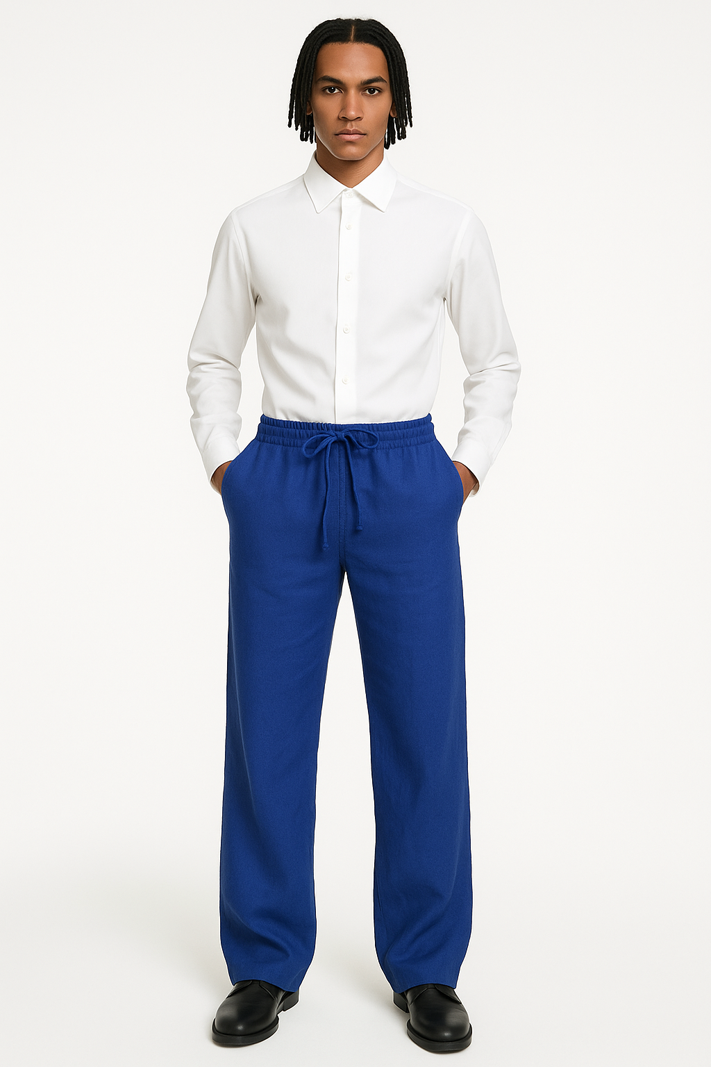 Linnen Herenbroek – Baggy Zomer Comfort Fit – Tenaro