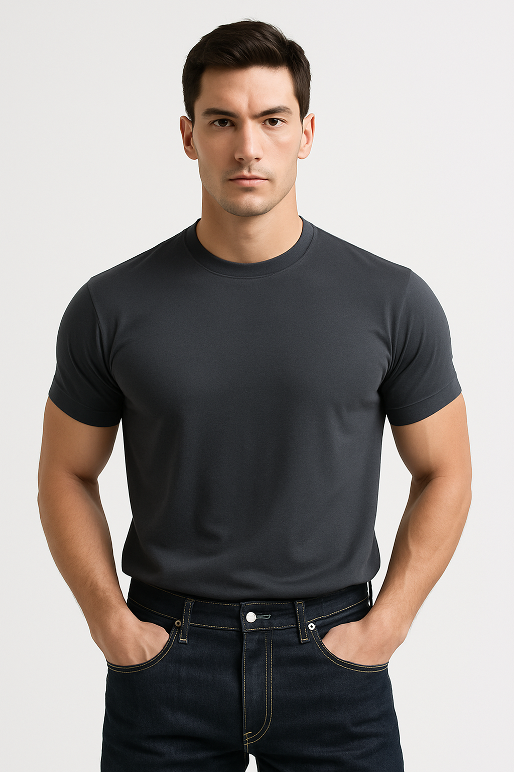 Spier-T-shirt voor heren, ademend, strak en stijlvol – Coen