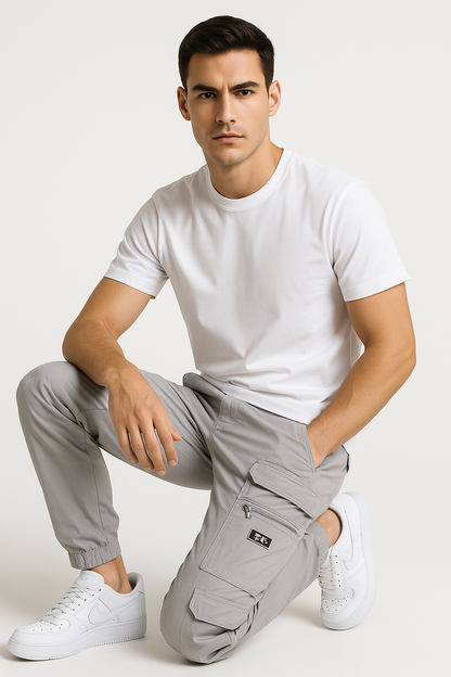 Cargo broek heren met zakken en comfort – Ewout