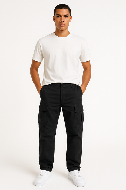 Heren cargo broek met zakken en comfortabele pasvorm – Levi