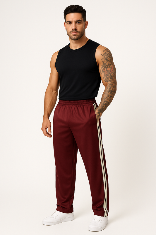 Sweatpants heren comfortabel ademend met relaxte pasvorm – Jesse