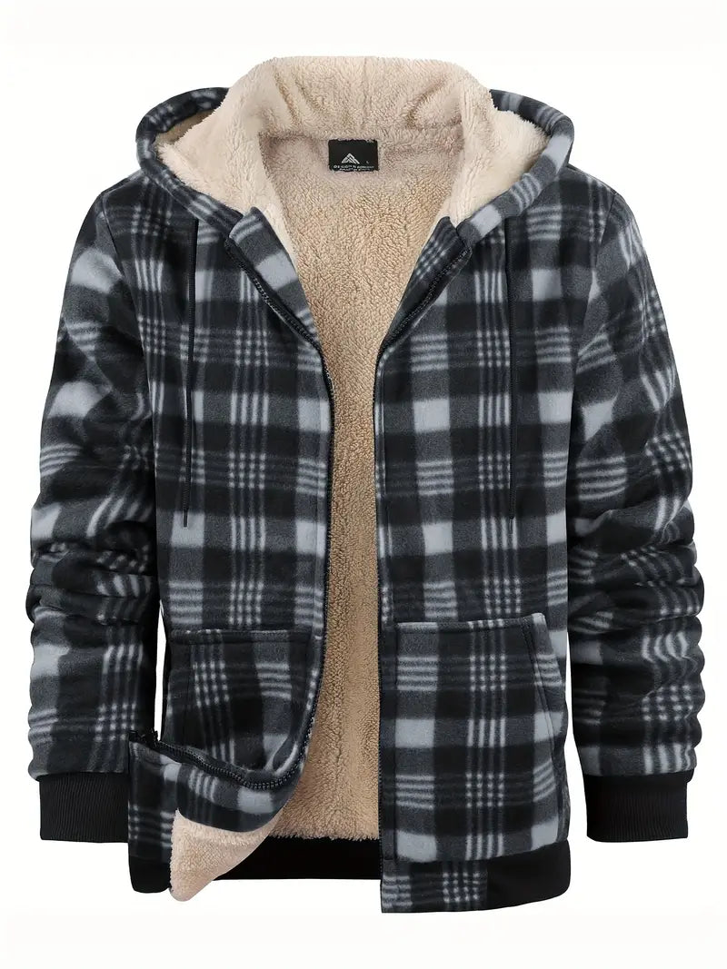 Winterjas met warme fleece voering voor heren – Thomas