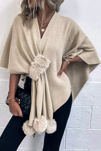 Stijlvolle poncho voor dames – Charlie