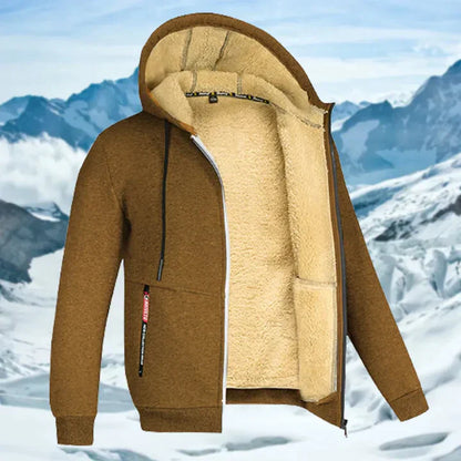 Casual Warme Winterjas met Capuchon voor Heren – Gilben