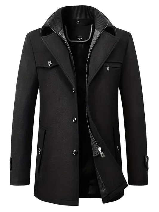 Elegante Trenchcoat voor Heren – Arman