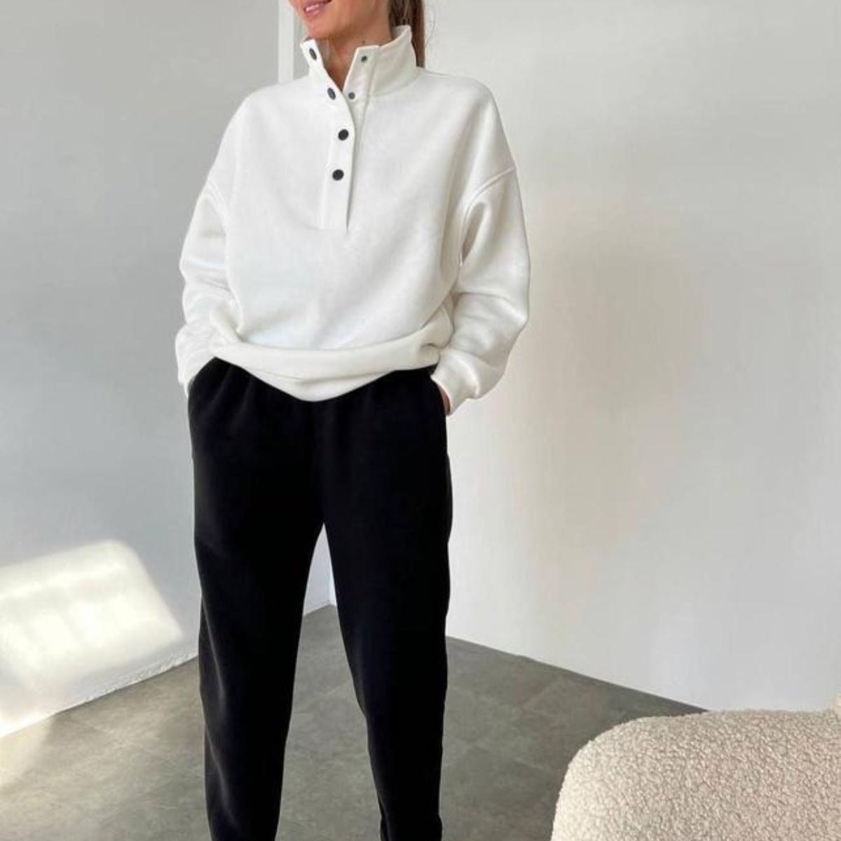 Oversized Dames Trainingspak Met Hoodie En Broek – Eva