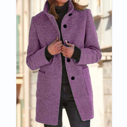 Elegante winterjas voor dames met luxe uitstraling – Sophie