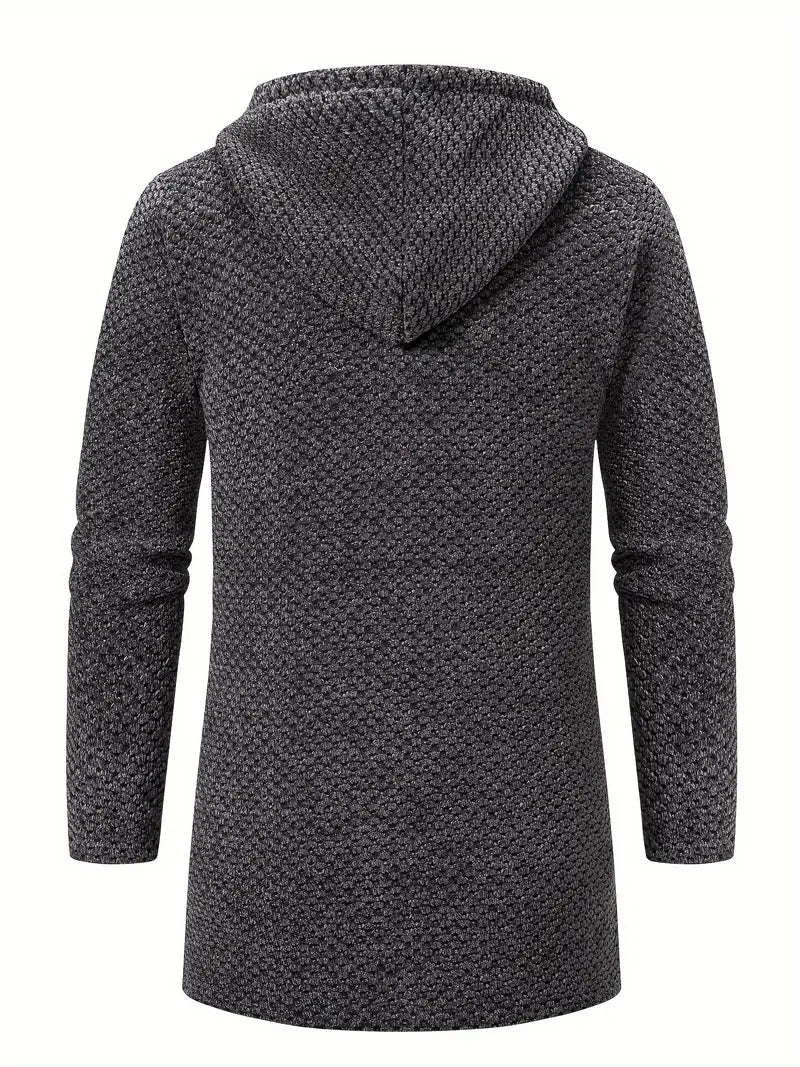 Warme Fleece Herenjas Met Capuchon – Julian