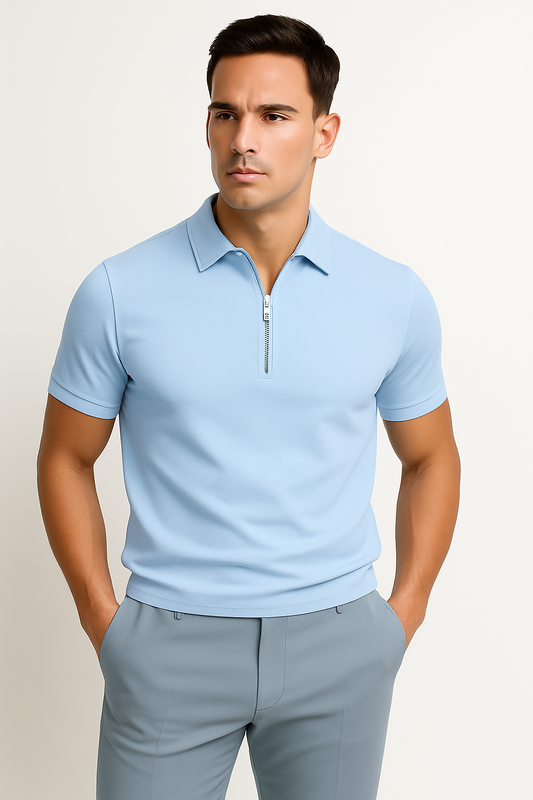 Polo shirt heren slim fit ademend comfort – Jeroen