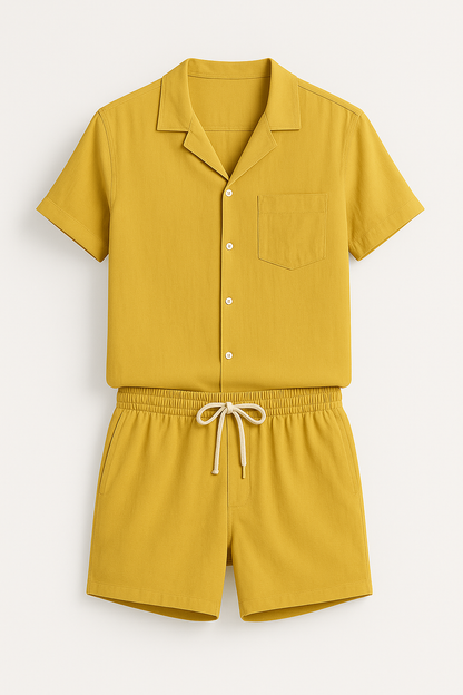 Tweedelige zomerset voor heren met relaxte pasvorm – Nick