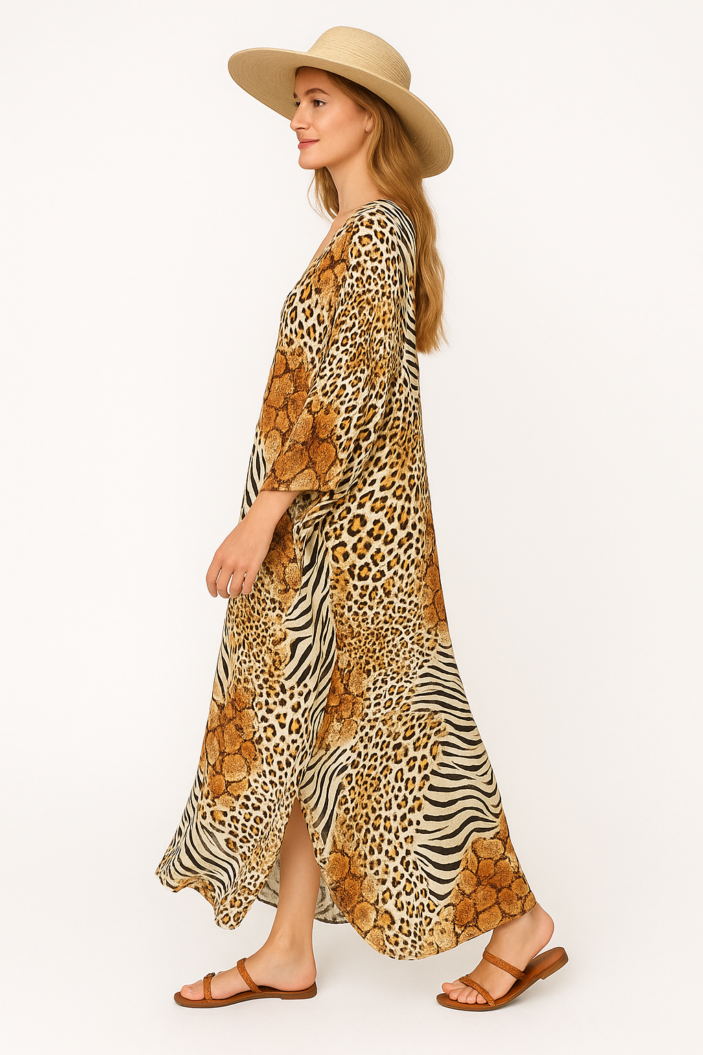 Losvallende Luxe Kaftan voor Elke Dag – Ornella