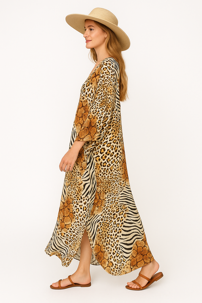 Losvallende Luxe Kaftan voor Elke Dag – Ornella