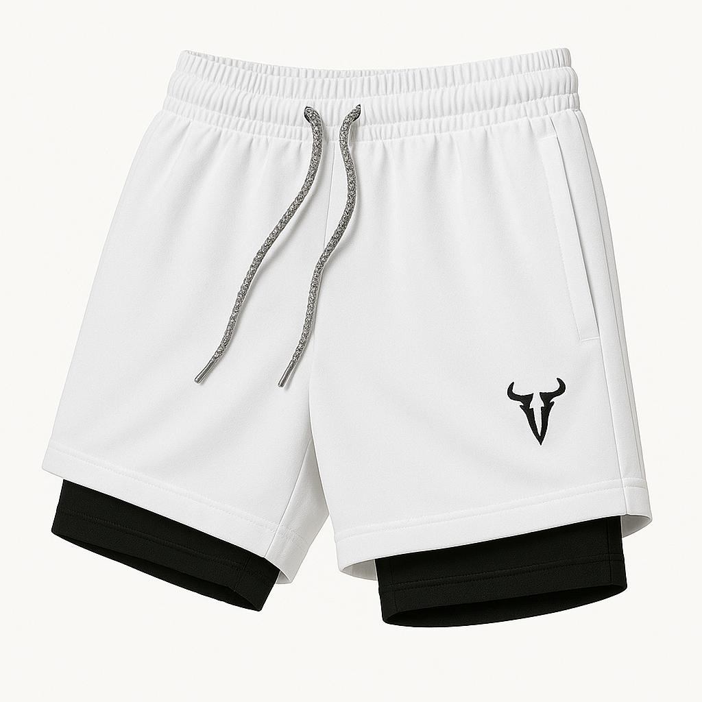 2-in-1 sportshorts voor heren met telefoonzak – Bram