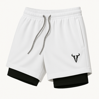 2-in-1 sportshorts voor heren met telefoonzak – Bram
