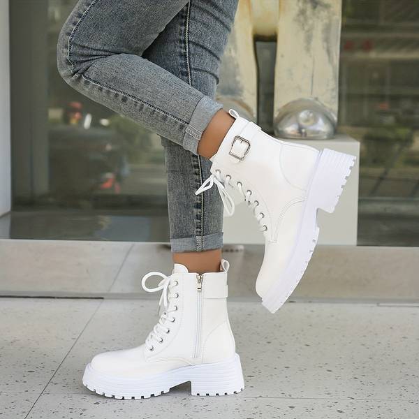 Luxe Leren Dameslaarzen voor Stijlvolle Look – Reza