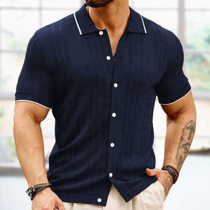 Korte Mouw Polo Shirt Voor Zomer Mode - Tom