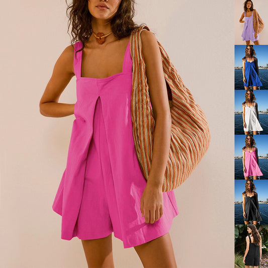 Stijlvolle Zomer Jumpsuit Voor Comfortabele Dagen - Eunice