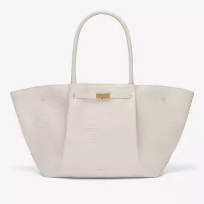 Leren tote bag voor dames met laptopvak – Arvella