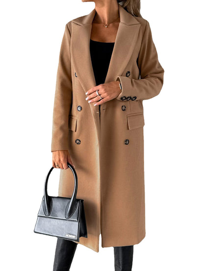 Elegante Lange Winterjas Voor Stijlvolle Looks – Mila