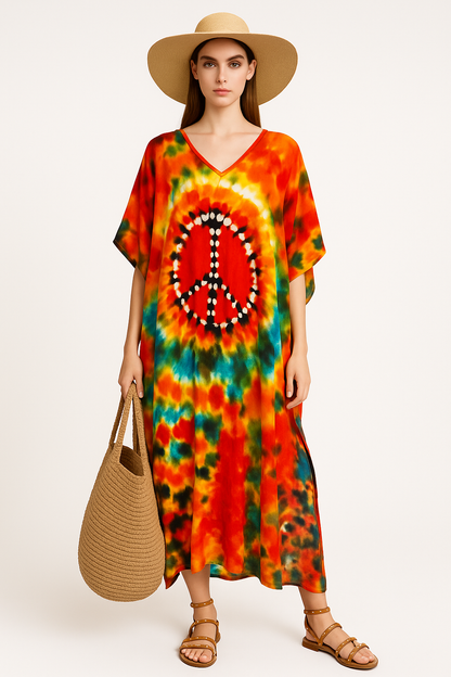 Comfortabele Zomerkaftan met Elegante Uitstraling – Jam