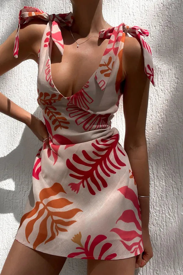 Zomer mini-jurk voor dames met luchtige pasvorm – Liora