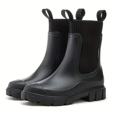 Stijlvolle dames regenlaarzen met waterdicht design – Isabella