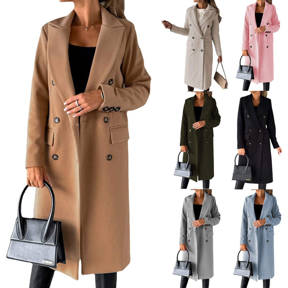 Elegante Lange Winterjas Voor Stijlvolle Looks – Mila