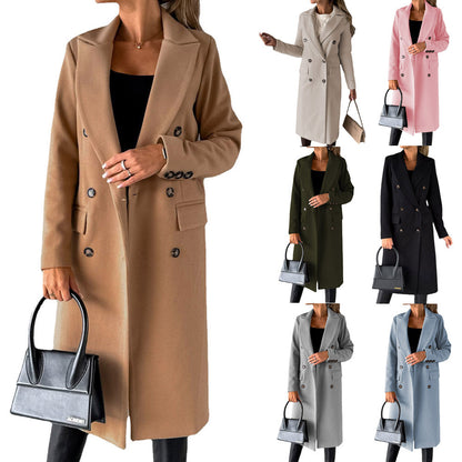 Elegante Lange Winterjas Voor Stijlvolle Looks – Mila
