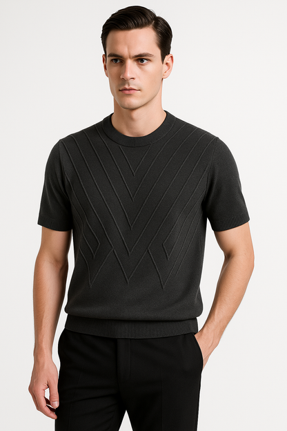 Luxe heren T-shirt – ademend met perfecte pasvorm – Daan