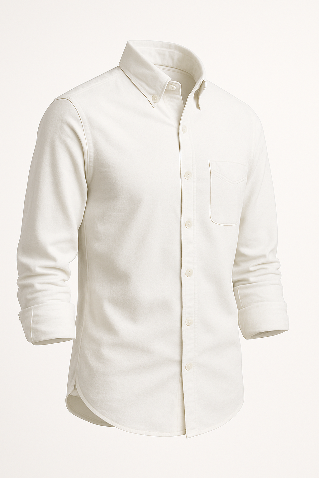 Casual herenoverhemd ademend katoen regular fit – Daan