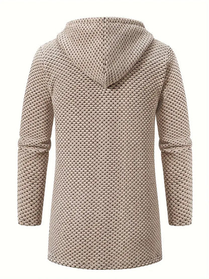 Warme Fleece Herenjas Met Capuchon – Julian