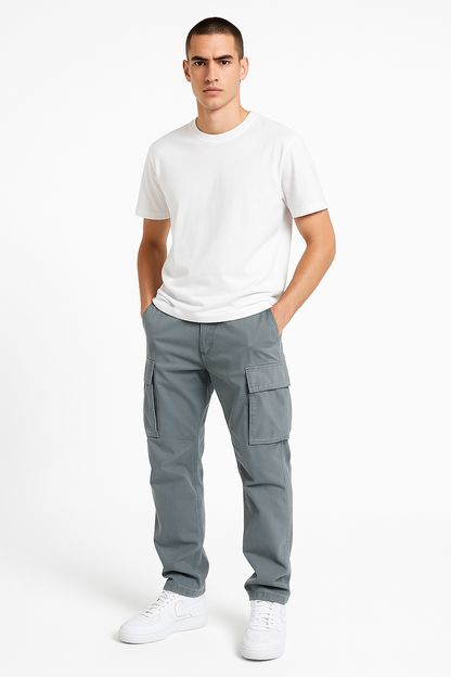 Heren cargo broek met zakken en comfortabele pasvorm – Levi