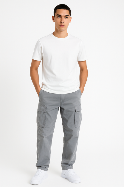 Oversized cargo broek heren comfortabel met zakken – Finn