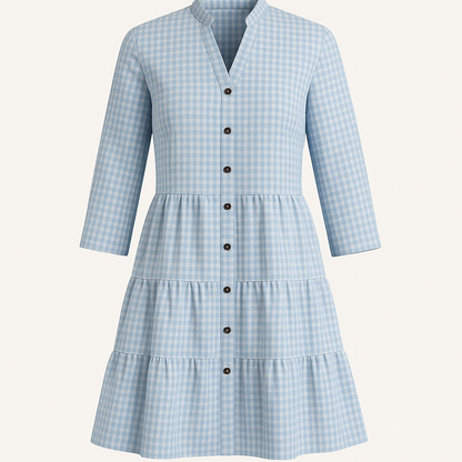 Elegante Midi-Jurk voor een Vrouwelijke Stijl – Isabella