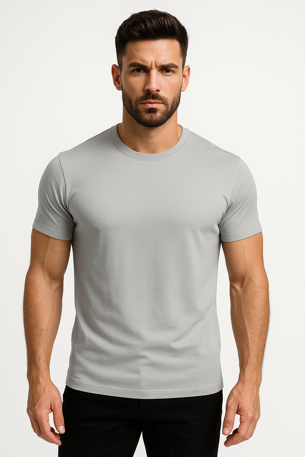 T-shirt heren zomer effen ademend sneldrogend – Aart