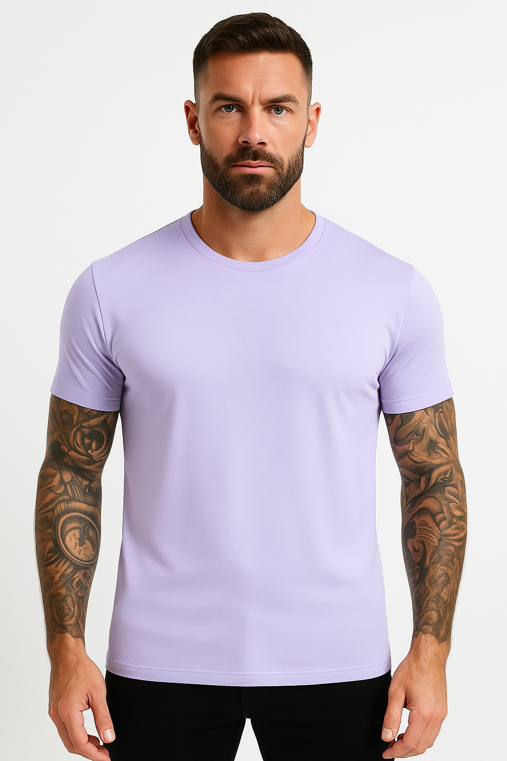 T-shirt heren zomer effen ademend sneldrogend – Aart
