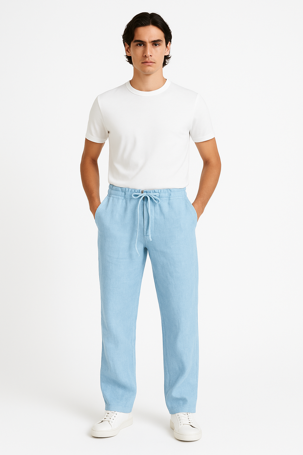 Linnen Herenbroek voor Zomercomfort en Stijl – Hendrik
