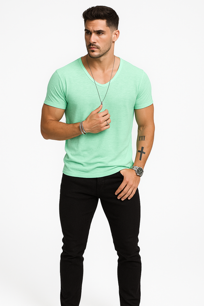 Zomer T-shirt heren ademend en comfortabel – Adrianus