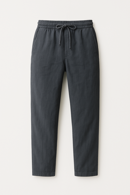 Linnen herenbroek met elastische taille voor zomercomfort – Joris