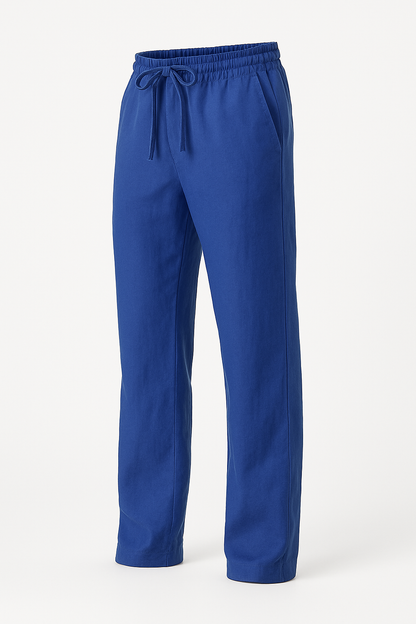 Linnen Herenbroek – Baggy Zomer Comfort Fit – Tenaro