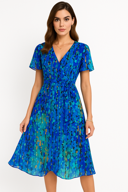Boho zomerjurk met kleurverloop en comfort – Leanne